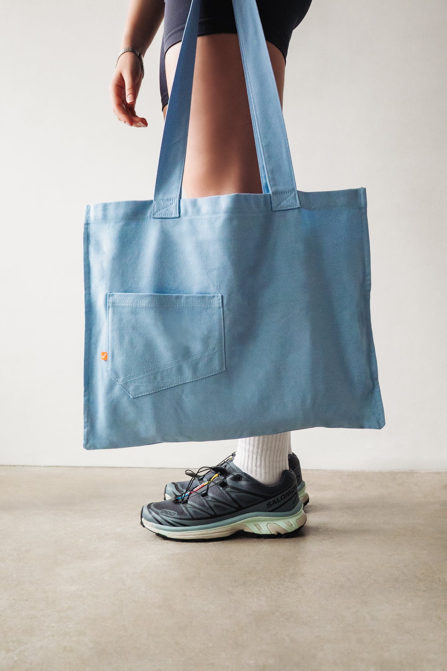 Junk Tote Bag Blue