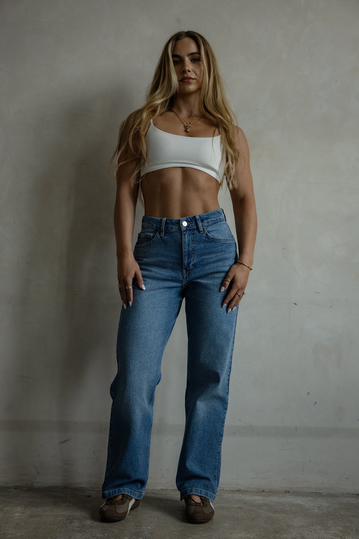 The Mandi Straight Leg Jean
