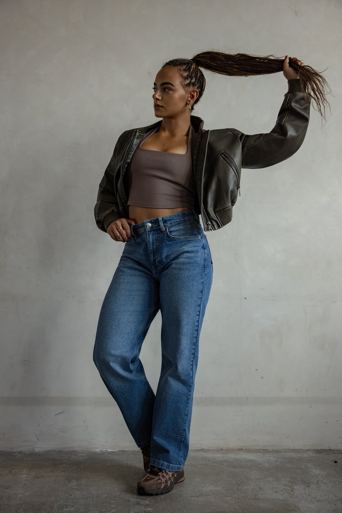 The Mandi Straight Leg Jean